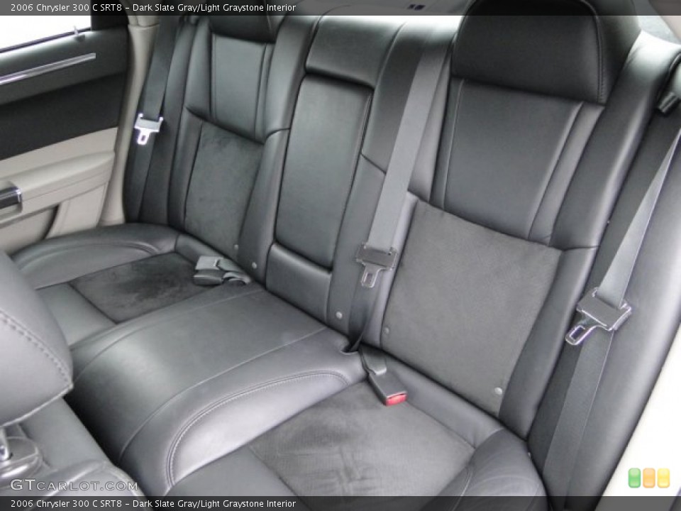 Dark Slate Gray/Light Graystone Interior Rear Seat for the 2006 Chrysler 300 C SRT8 #77834858