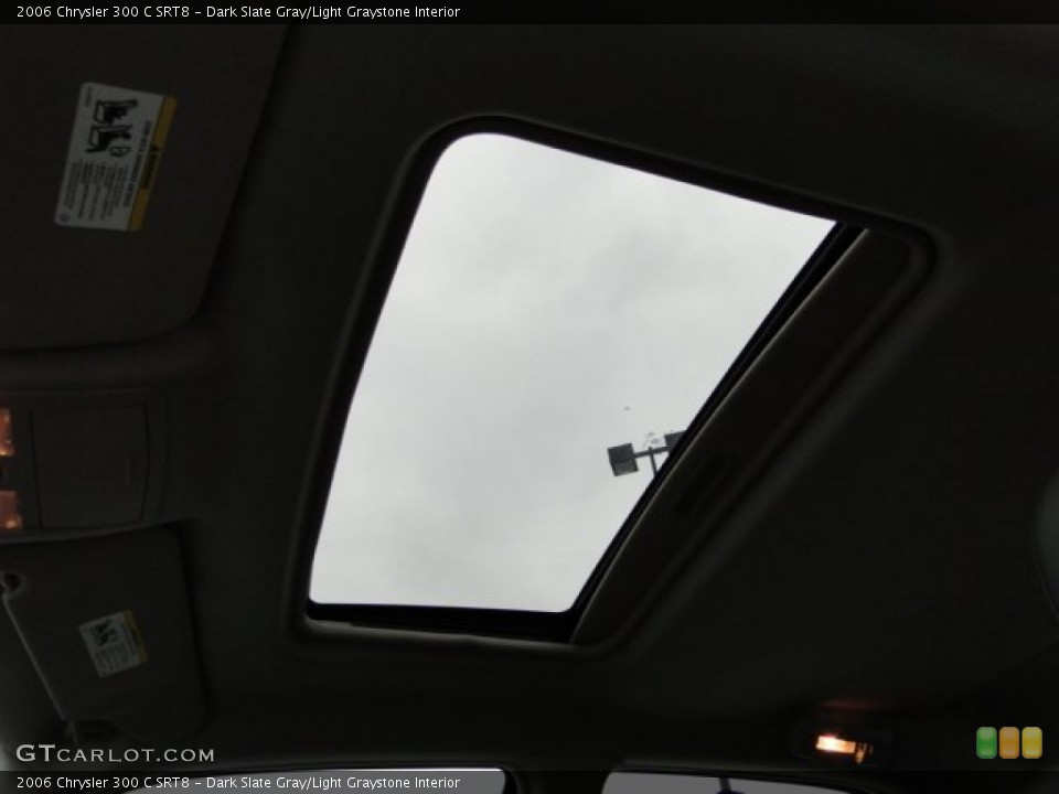 Dark Slate Gray/Light Graystone Interior Sunroof for the 2006 Chrysler 300 C SRT8 #77834913