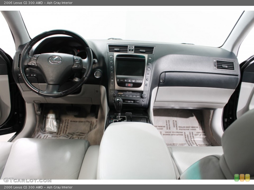 Ash Gray Interior Dashboard for the 2006 Lexus GS 300 AWD #77835273
