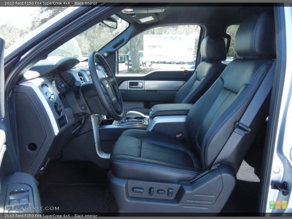 Black Interior Photo for the 2013 Ford F150 FX4 SuperCrew 4x4 #77835822