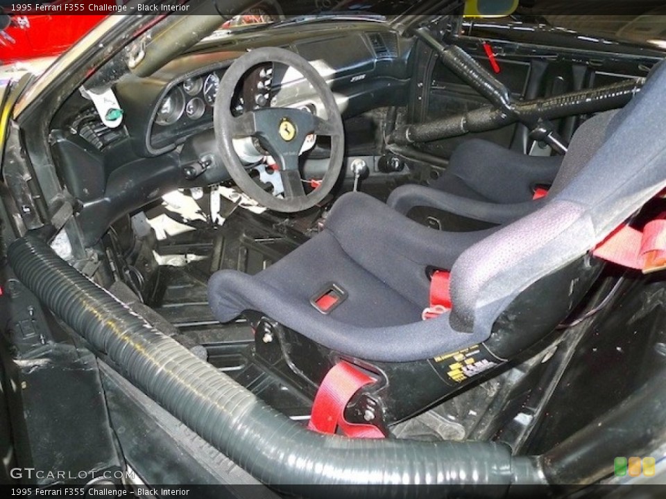 Black Interior Photo for the 1995 Ferrari F355 Challenge #77835978