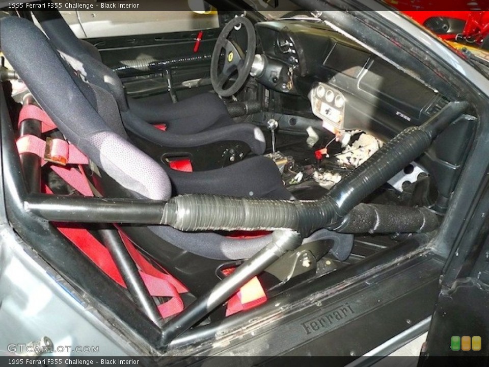 Black Interior Photo for the 1995 Ferrari F355 Challenge #77836061