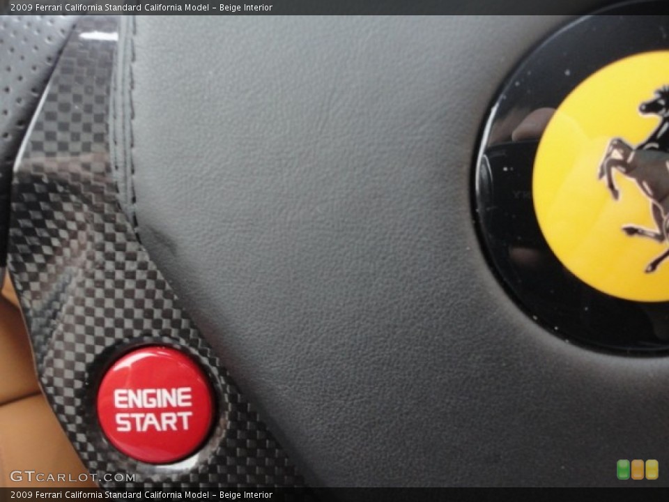 Beige Interior Controls for the 2009 Ferrari California  #77836722