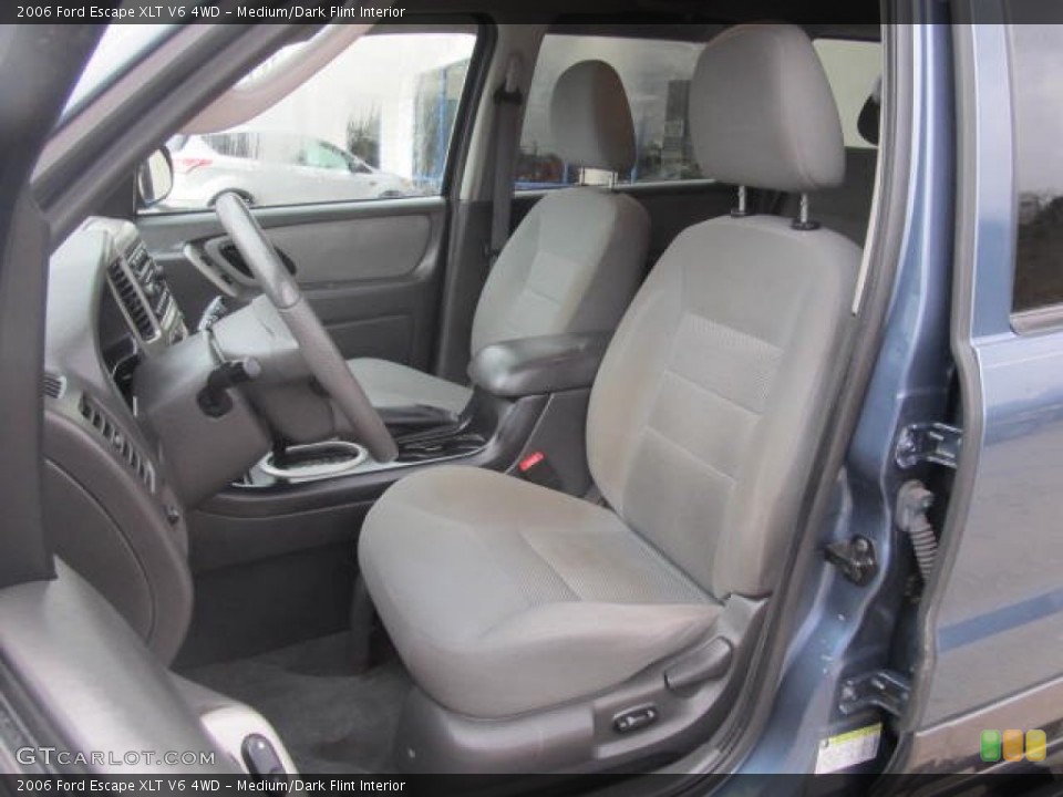Medium/Dark Flint Interior Front Seat for the 2006 Ford Escape XLT V6 4WD #77836980
