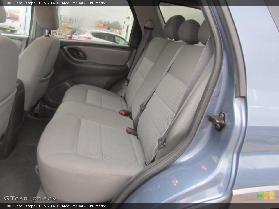 Medium/Dark Flint Interior Rear Seat for the 2006 Ford Escape XLT V6 4WD #77836993