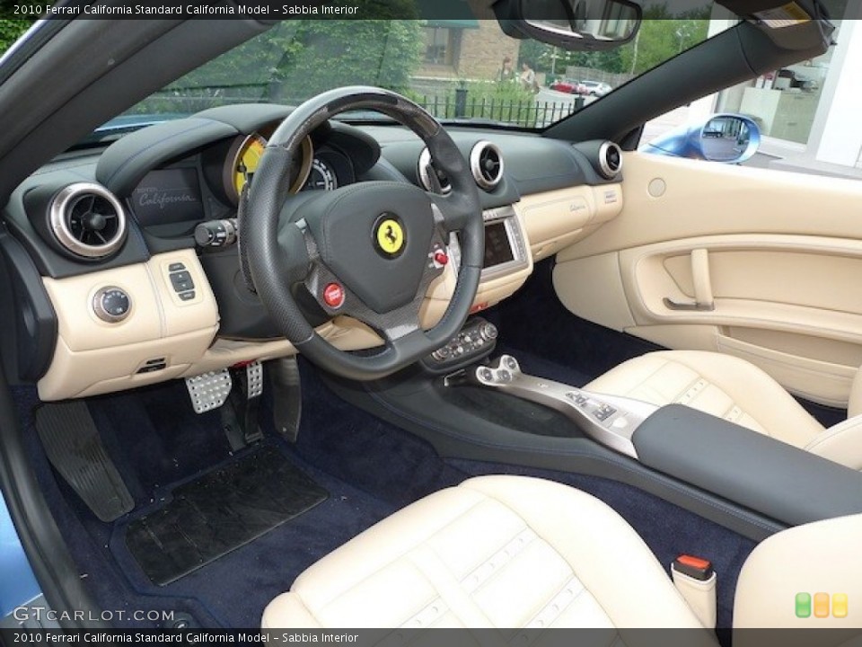 Sabbia 2010 Ferrari California Interiors