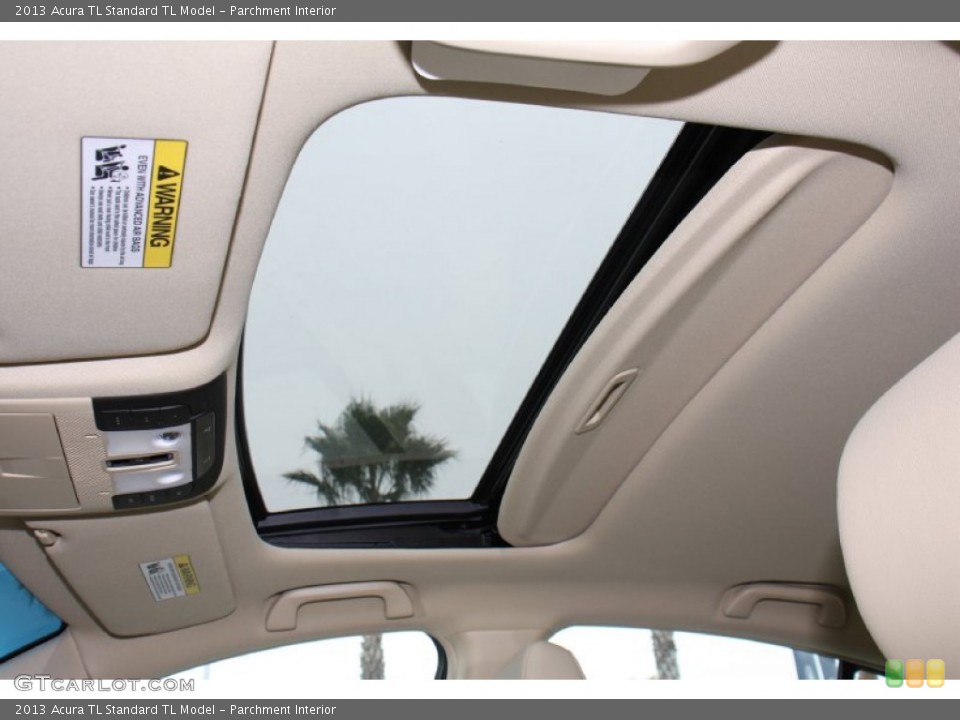 Parchment Interior Sunroof for the 2013 Acura TL  #77837459