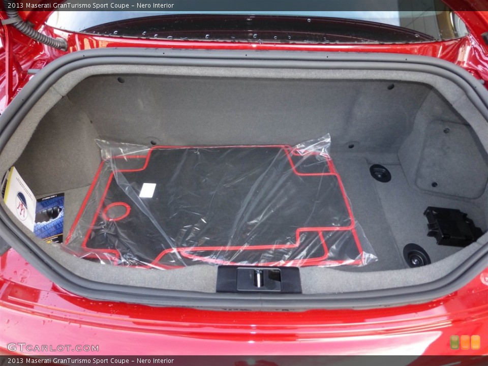 Nero Interior Trunk for the 2013 Maserati GranTurismo Sport Coupe #77837943