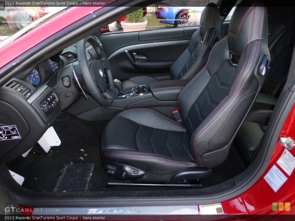 Nero Interior Photo for the 2013 Maserati GranTurismo Sport Coupe #77838221