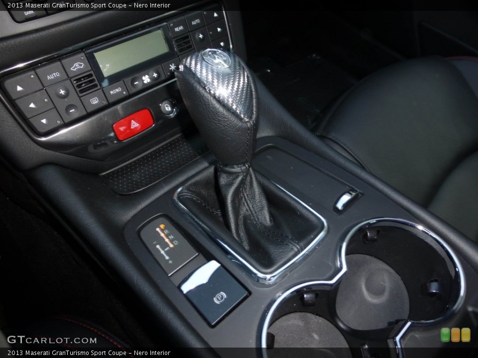 Nero Interior Transmission for the 2013 Maserati GranTurismo Sport Coupe #77838507