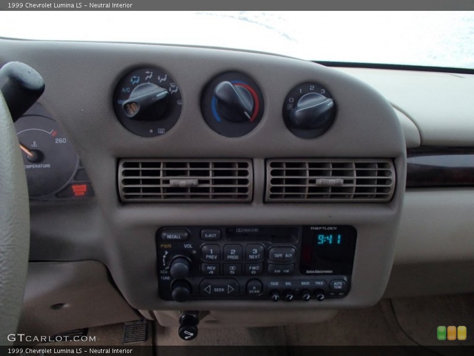 Neutral Interior Controls for the 1999 Chevrolet Lumina LS #77838885