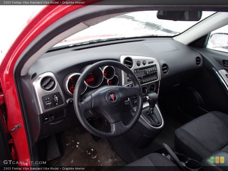 Graphite Interior Prime Interior for the 2003 Pontiac Vibe  #77839165