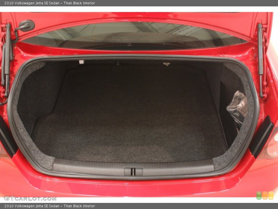 Titan Black Interior Trunk for the 2010 Volkswagen Jetta SE Sedan #77839452