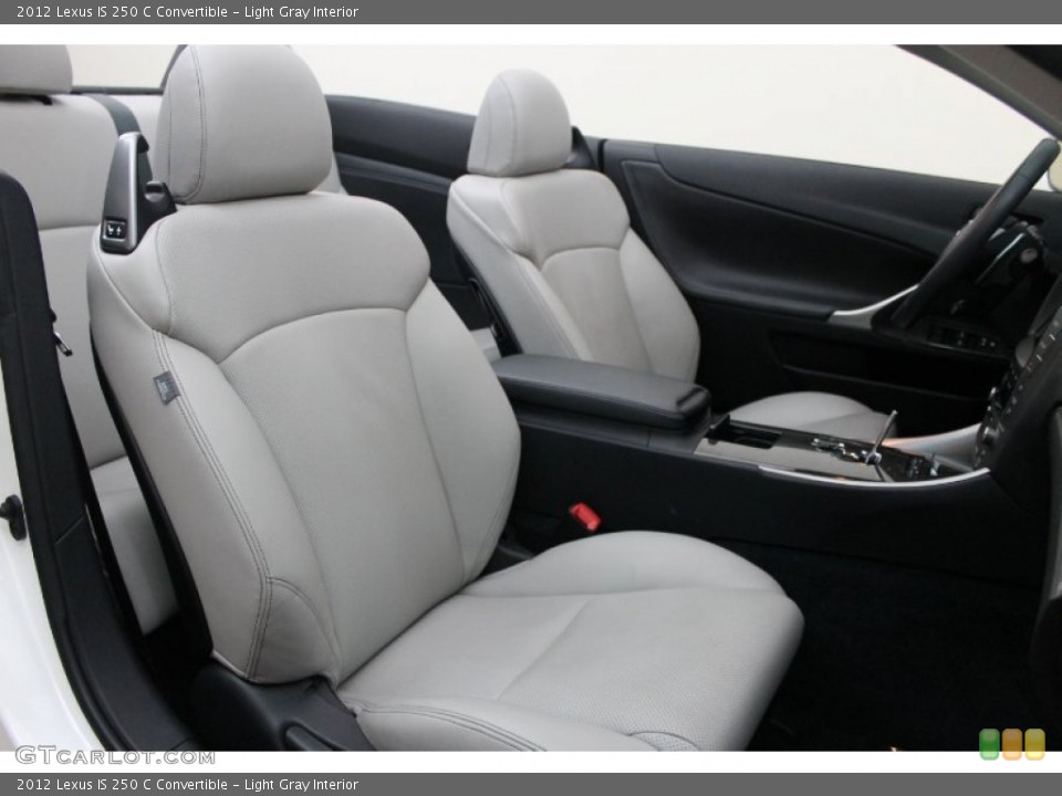 Light Gray 2012 Lexus IS Interiors