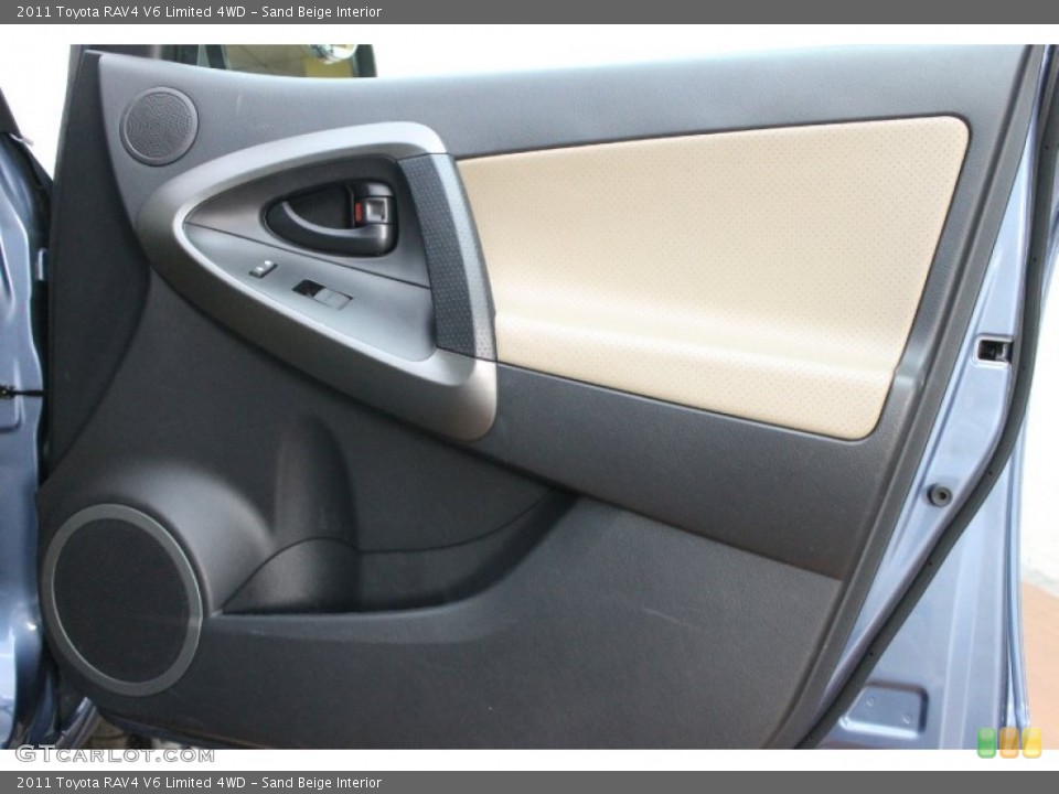 Sand Beige Interior Door Panel for the 2011 Toyota RAV4 V6 Limited 4WD #77840241
