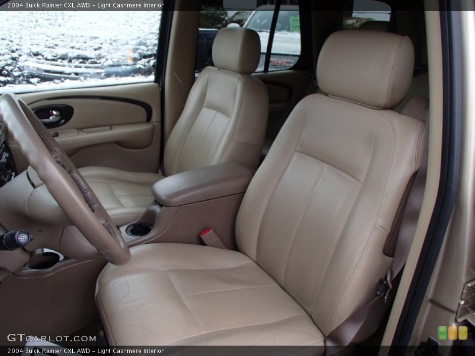 Light Cashmere Interior Front Seat for the 2004 Buick Rainier CXL AWD #77840530