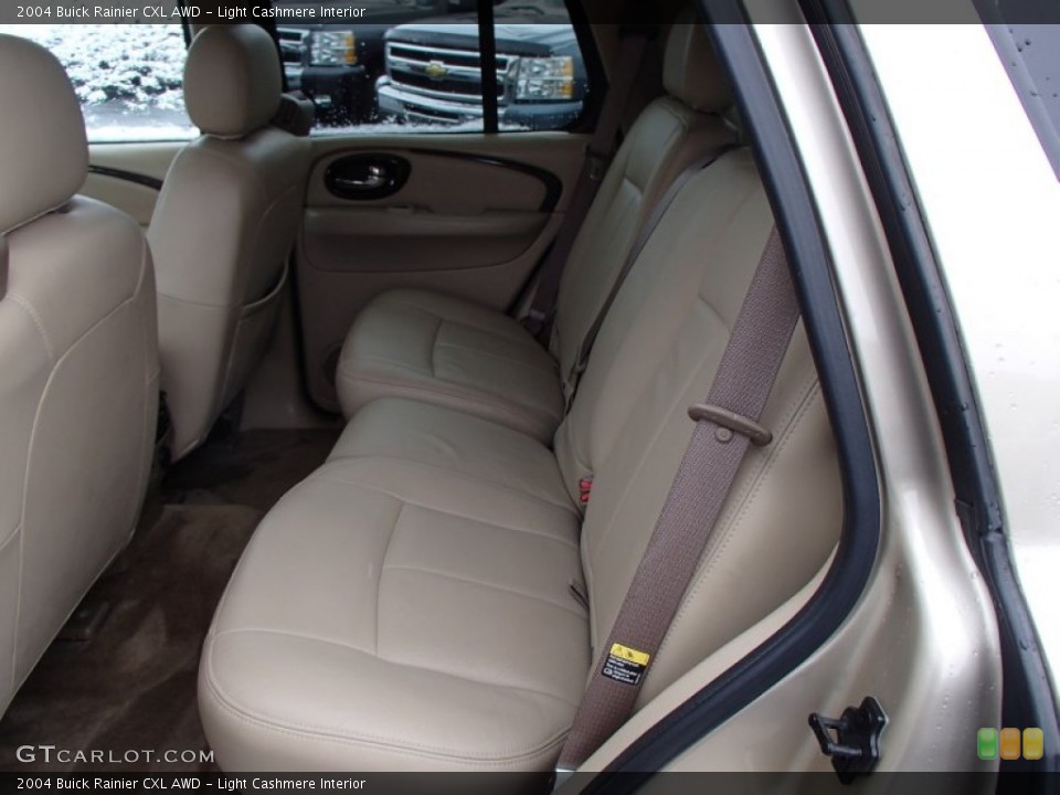 Light Cashmere Interior Rear Seat for the 2004 Buick Rainier CXL AWD #77840568