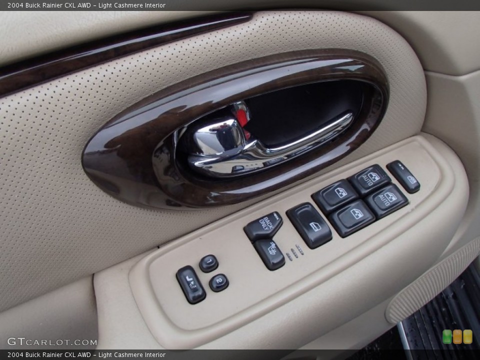 Light Cashmere Interior Controls for the 2004 Buick Rainier CXL AWD #77840592