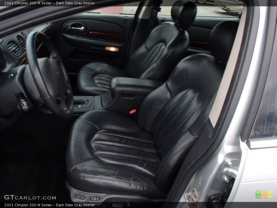 Dark Slate Gray Interior Front Seat for the 2001 Chrysler 300 M Sedan #77840931