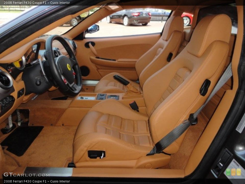 Cuoio Interior Front Seat for the 2008 Ferrari F430 Coupe F1 #77841510
