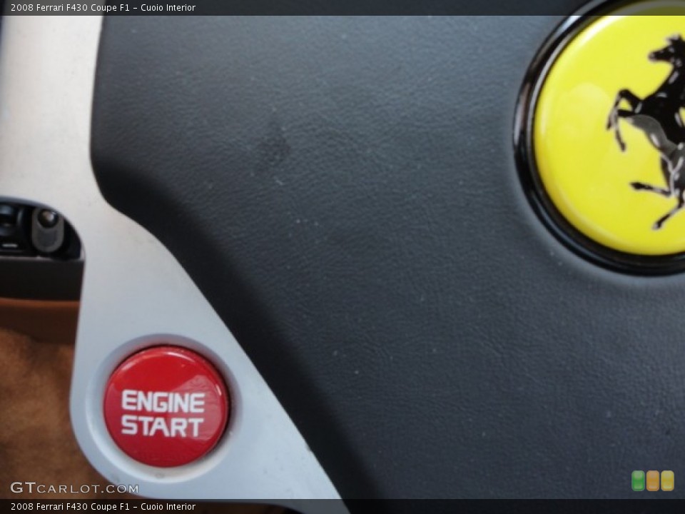 Cuoio Interior Controls for the 2008 Ferrari F430 Coupe F1 #77841651