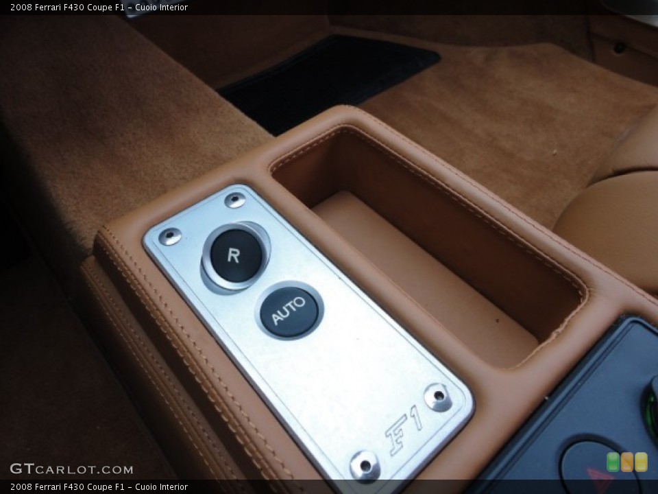 Cuoio Interior Controls for the 2008 Ferrari F430 Coupe F1 #77841813