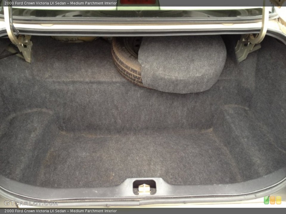 Medium Parchment Interior Trunk for the 2000 Ford Crown Victoria LX Sedan #77841924