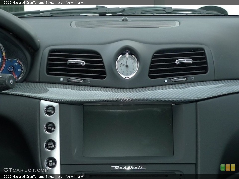 Nero Interior Dashboard for the 2012 Maserati GranTurismo S Automatic #77842395