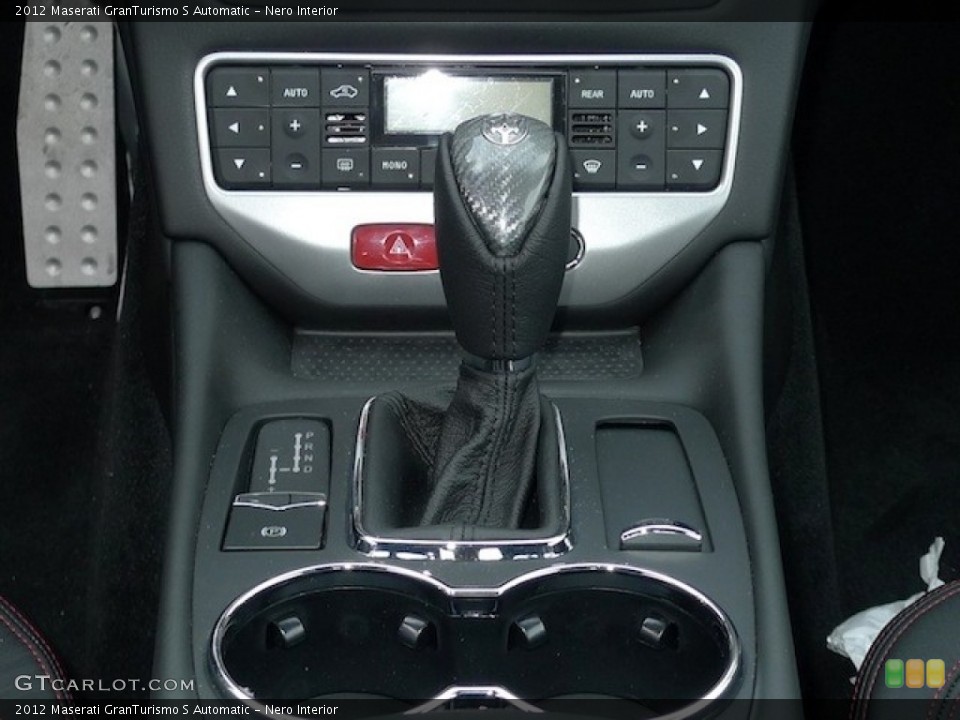 Nero Interior Transmission for the 2012 Maserati GranTurismo S Automatic #77842440