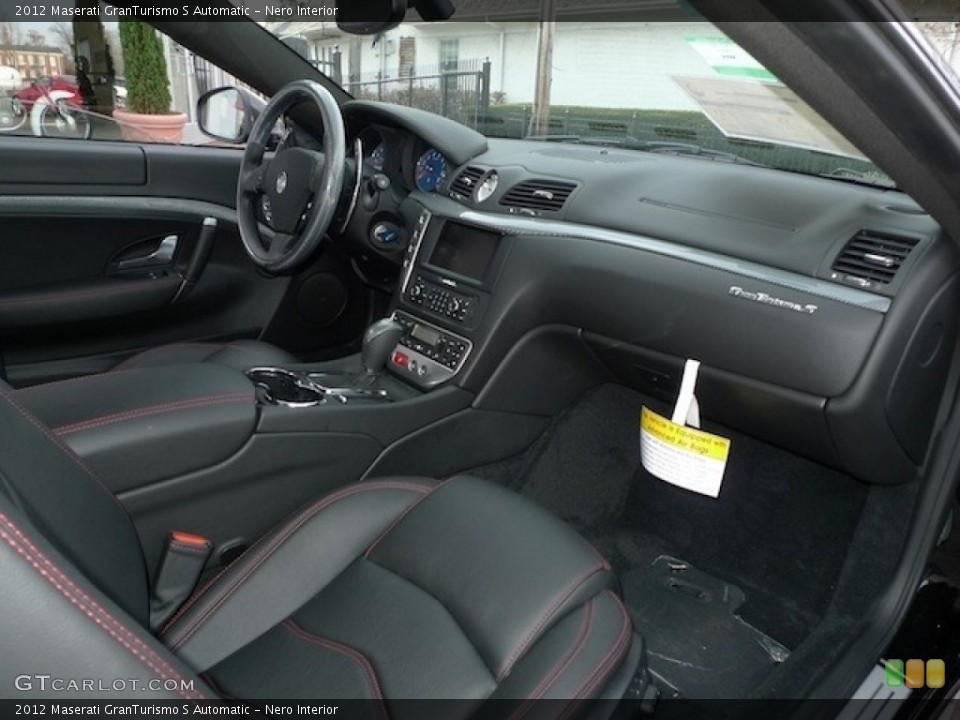 Nero Interior Dashboard for the 2012 Maserati GranTurismo S Automatic #77842499