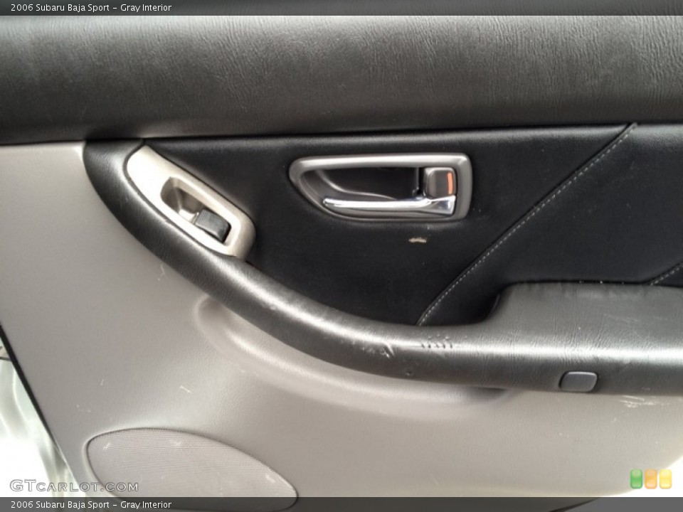 Gray Interior Door Panel for the 2006 Subaru Baja Sport #77842863