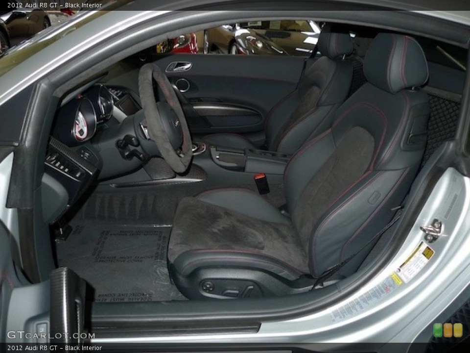 Black Interior Front Seat for the 2012 Audi R8 GT #77843022