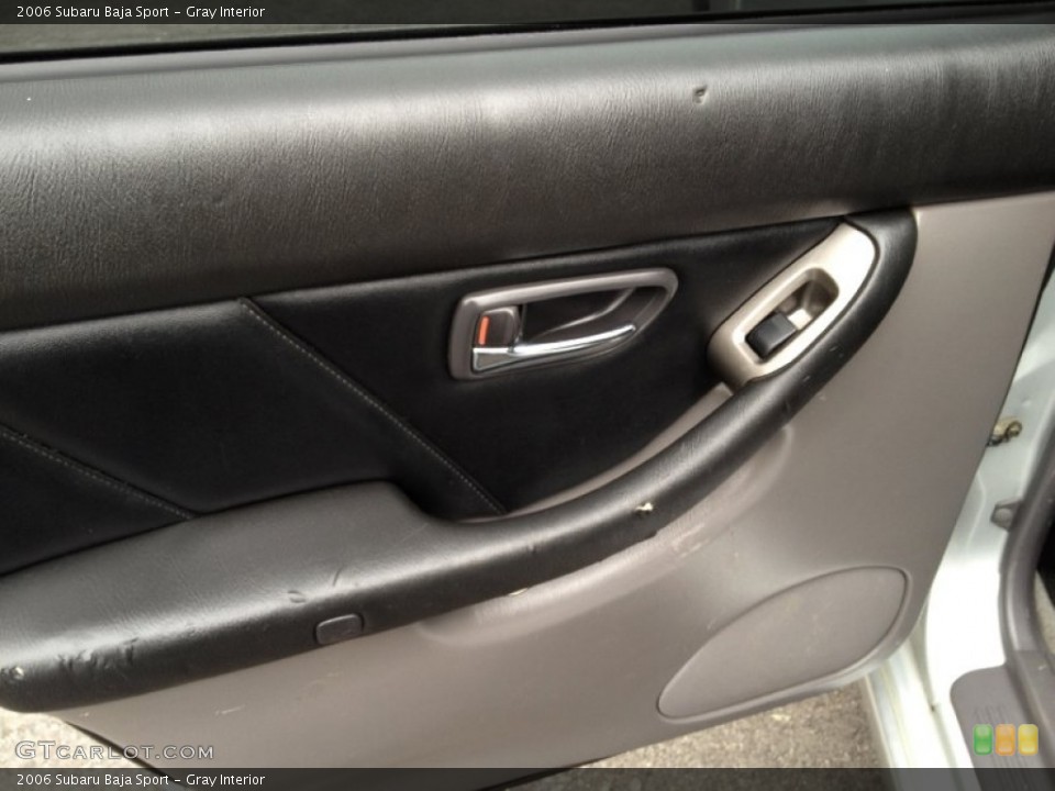 Gray Interior Door Panel for the 2006 Subaru Baja Sport #77843067