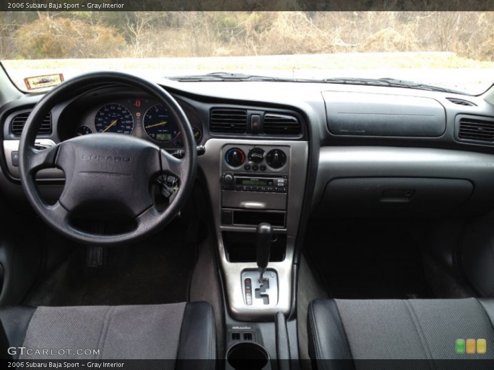 Gray Interior Dashboard for the 2006 Subaru Baja Sport #77843130
