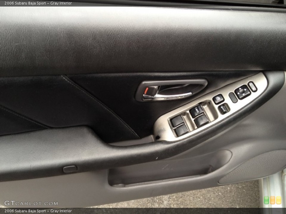 Gray Interior Door Panel for the 2006 Subaru Baja Sport #77843178
