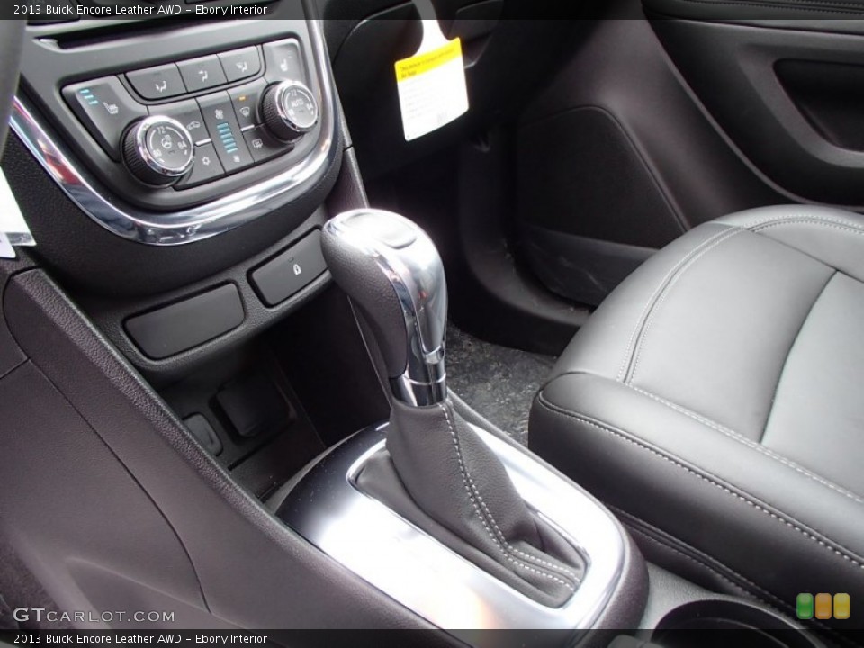 Ebony Interior Transmission for the 2013 Buick Encore Leather AWD #77843343