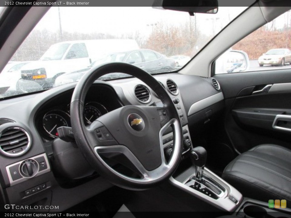 Black Interior Dashboard for the 2012 Chevrolet Captiva Sport LT #77843451