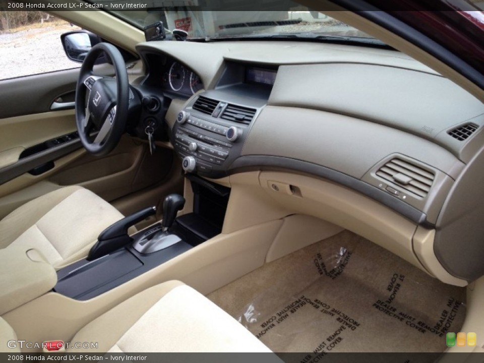 Ivory Interior Dashboard for the 2008 Honda Accord LX-P Sedan #77843501