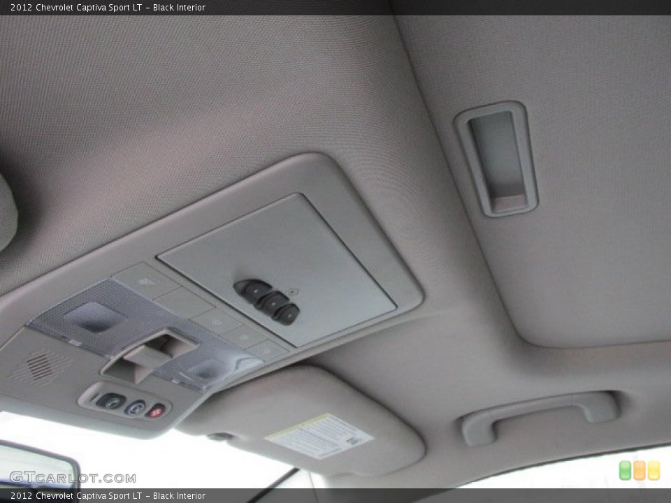 Black Interior Controls for the 2012 Chevrolet Captiva Sport LT #77843593