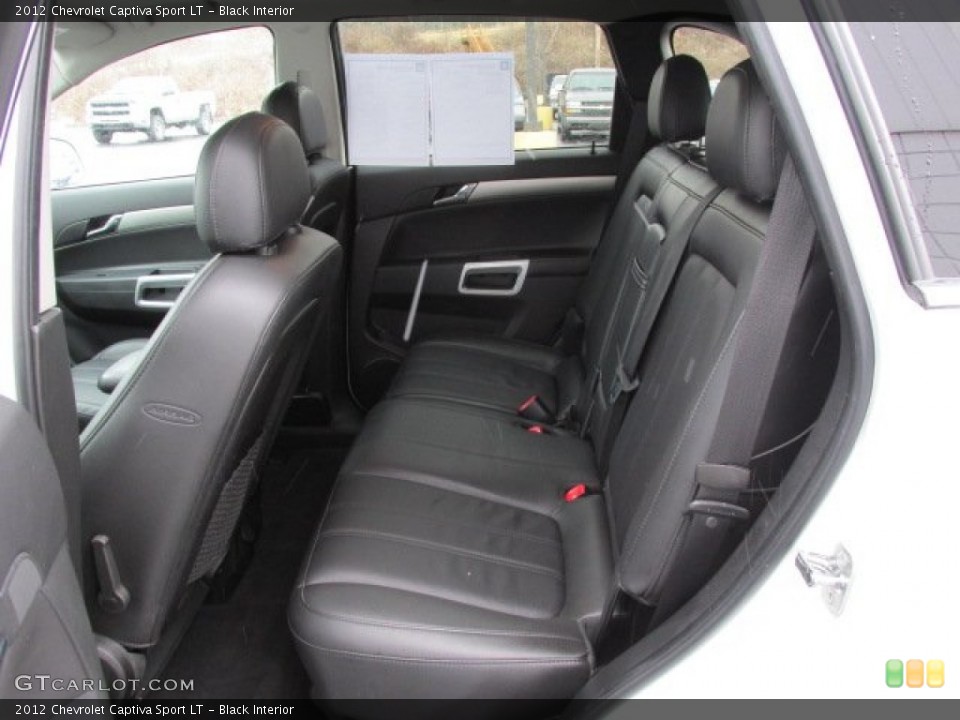 Black Interior Rear Seat for the 2012 Chevrolet Captiva Sport LT #77843633