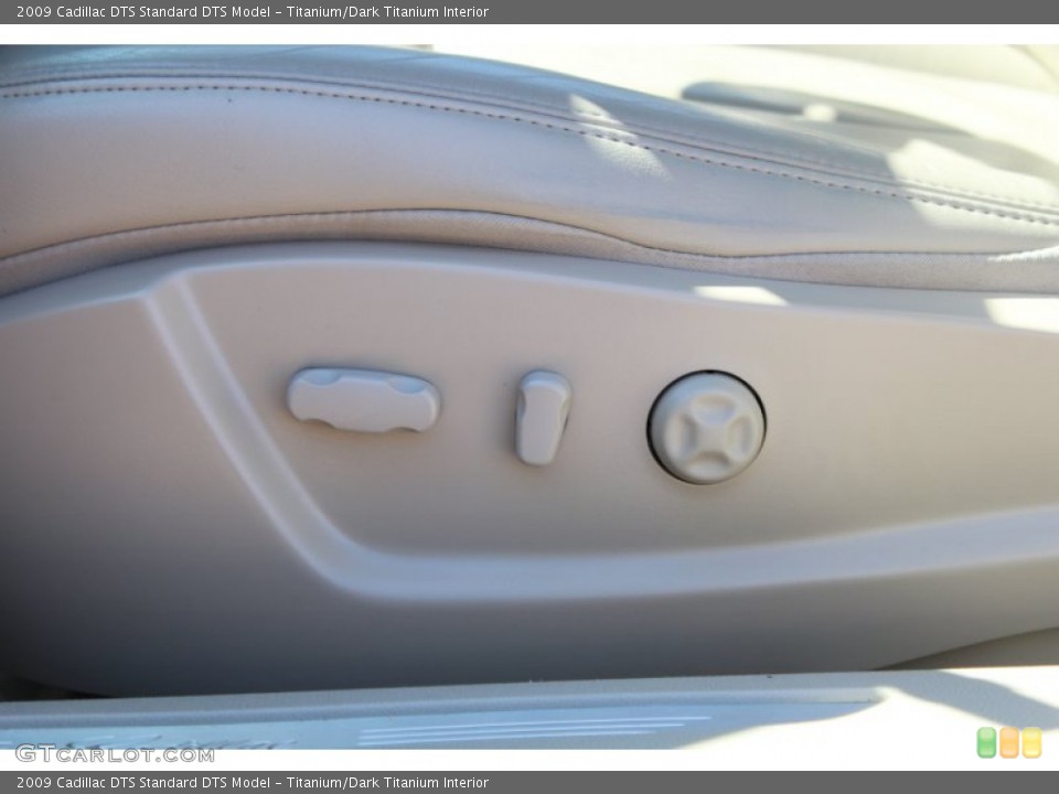Titanium/Dark Titanium Interior Controls for the 2009 Cadillac DTS  #77843678