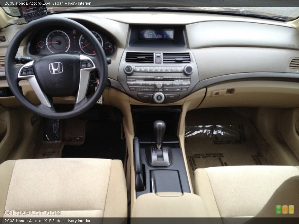 Ivory Interior Dashboard for the 2008 Honda Accord LX-P Sedan #77843769