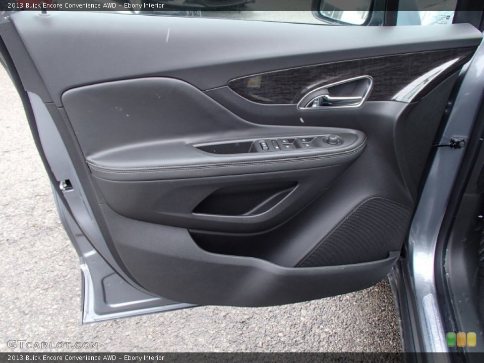 Ebony Interior Door Panel for the 2013 Buick Encore Convenience AWD #77844213