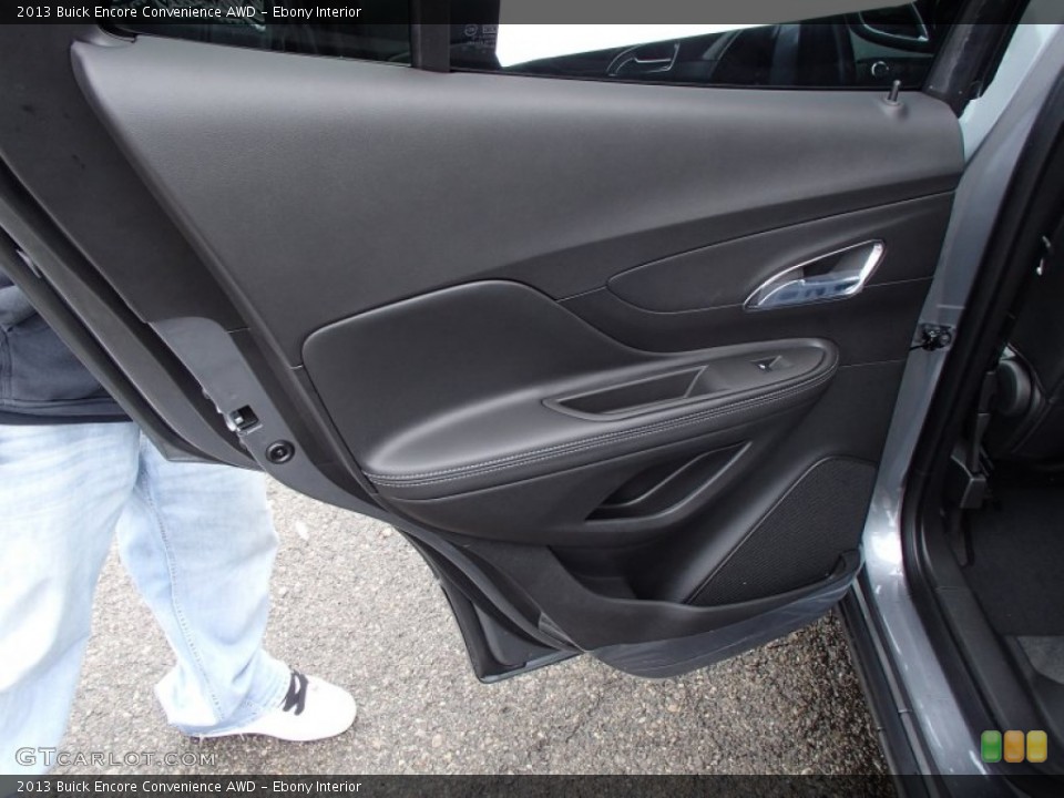 Ebony Interior Door Panel for the 2013 Buick Encore Convenience AWD #77844261