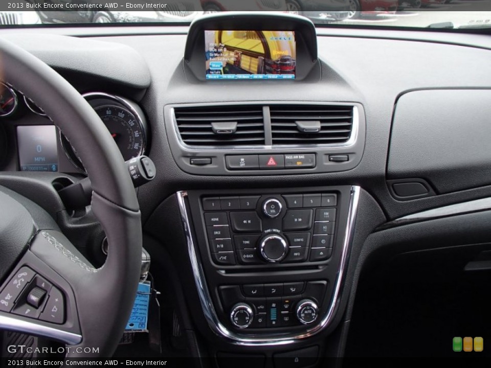 Ebony Interior Controls for the 2013 Buick Encore Convenience AWD #77844306