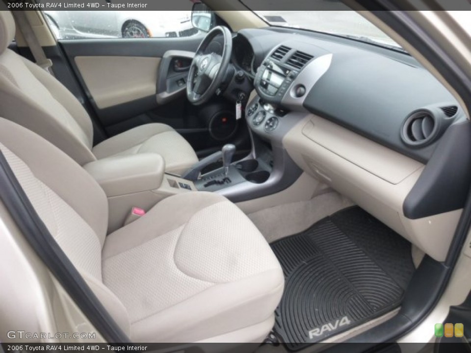 Taupe Interior Photo for the 2006 Toyota RAV4 Limited 4WD #77844918