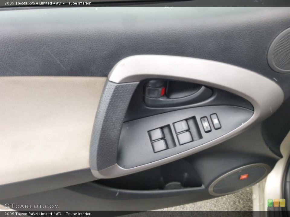 Taupe Interior Door Panel for the 2006 Toyota RAV4 Limited 4WD #77845056