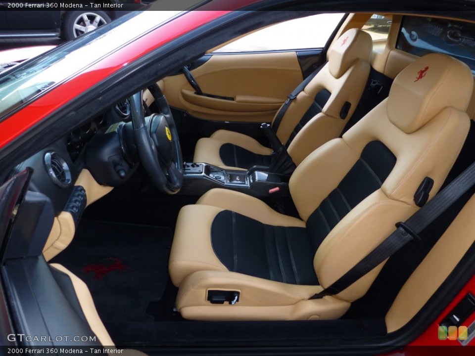 Tan Interior Front Seat for the 2000 Ferrari 360 Modena #77845064