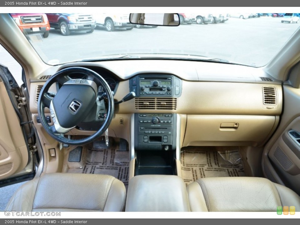 Saddle Interior Dashboard for the 2005 Honda Pilot EX-L 4WD #77845317