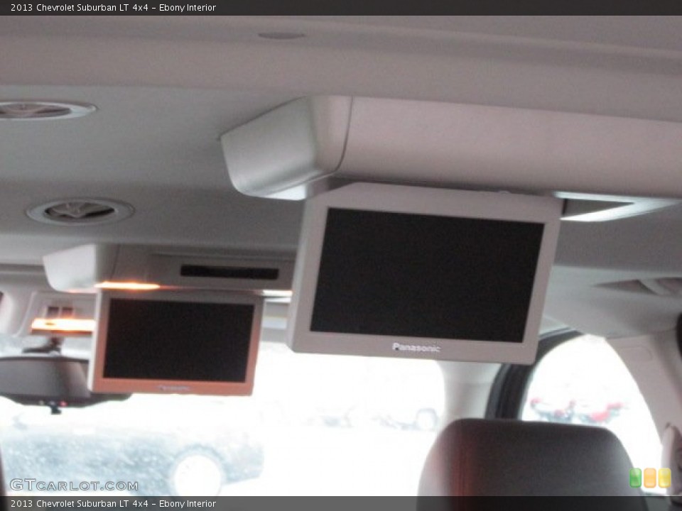 Ebony Interior Entertainment System for the 2013 Chevrolet Suburban LT 4x4 #77845356